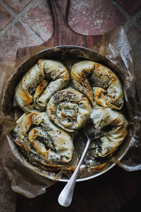 SPANAKOPITA AUX HERBES ET A LA FETA